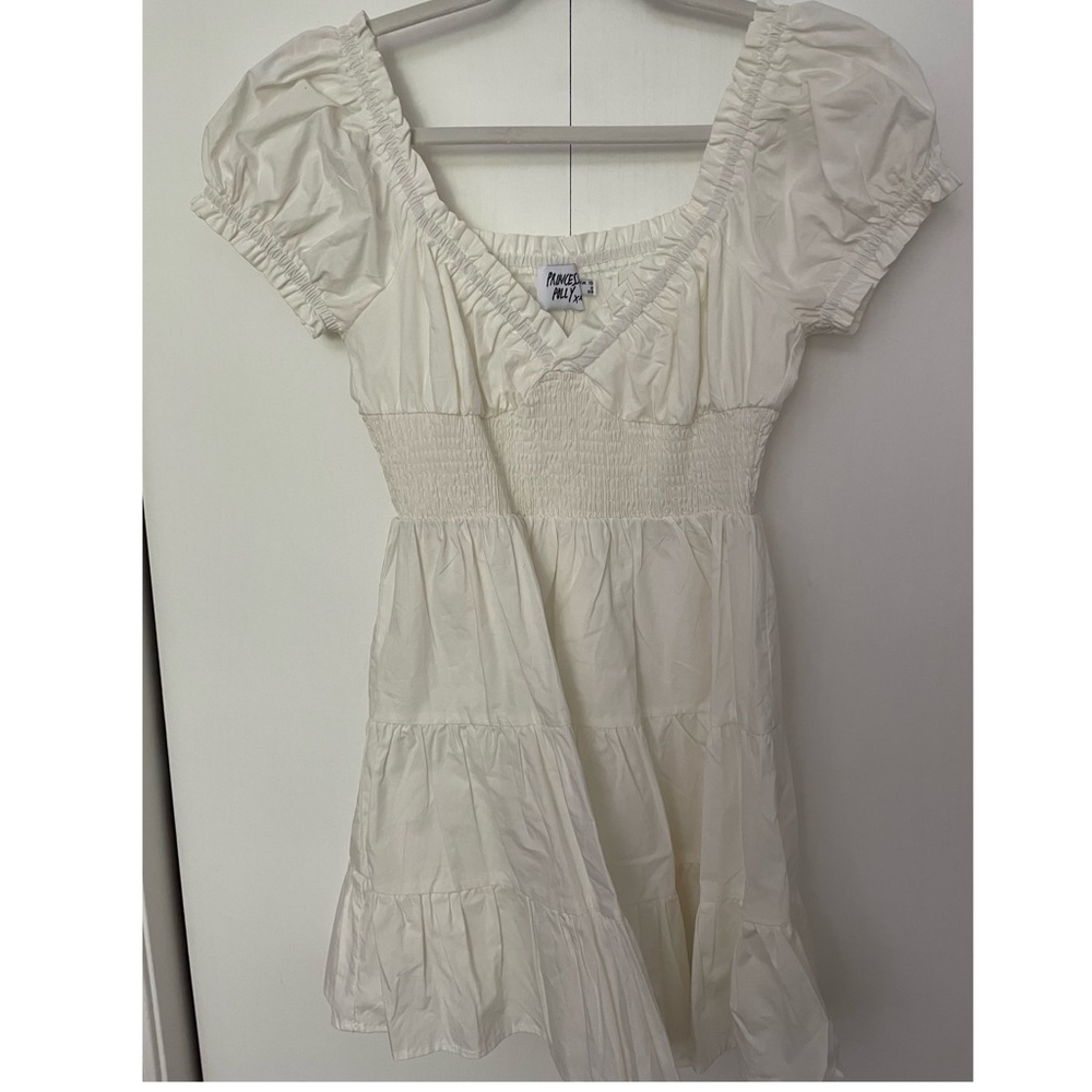 Princess Polly White Daniela Mini Dress | 6